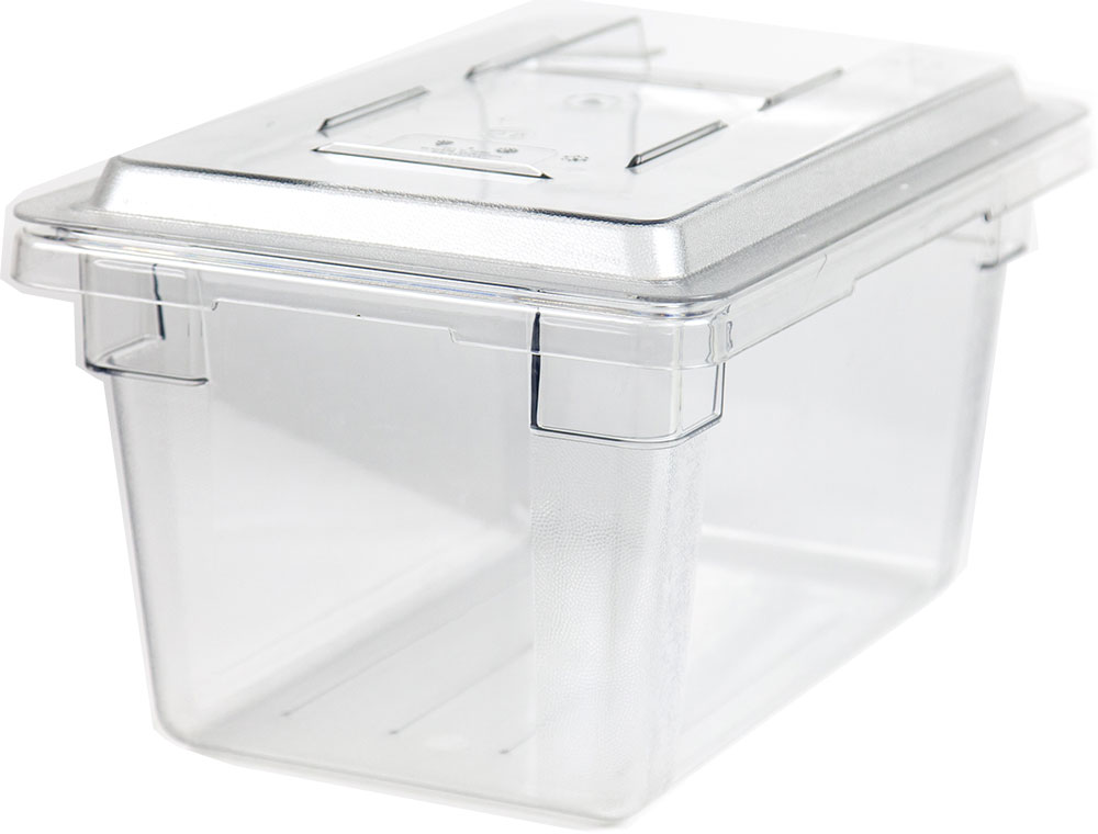 Cambro Clear Plastic Container 4.75 gallon with Lid - Julabo - Fusionchef